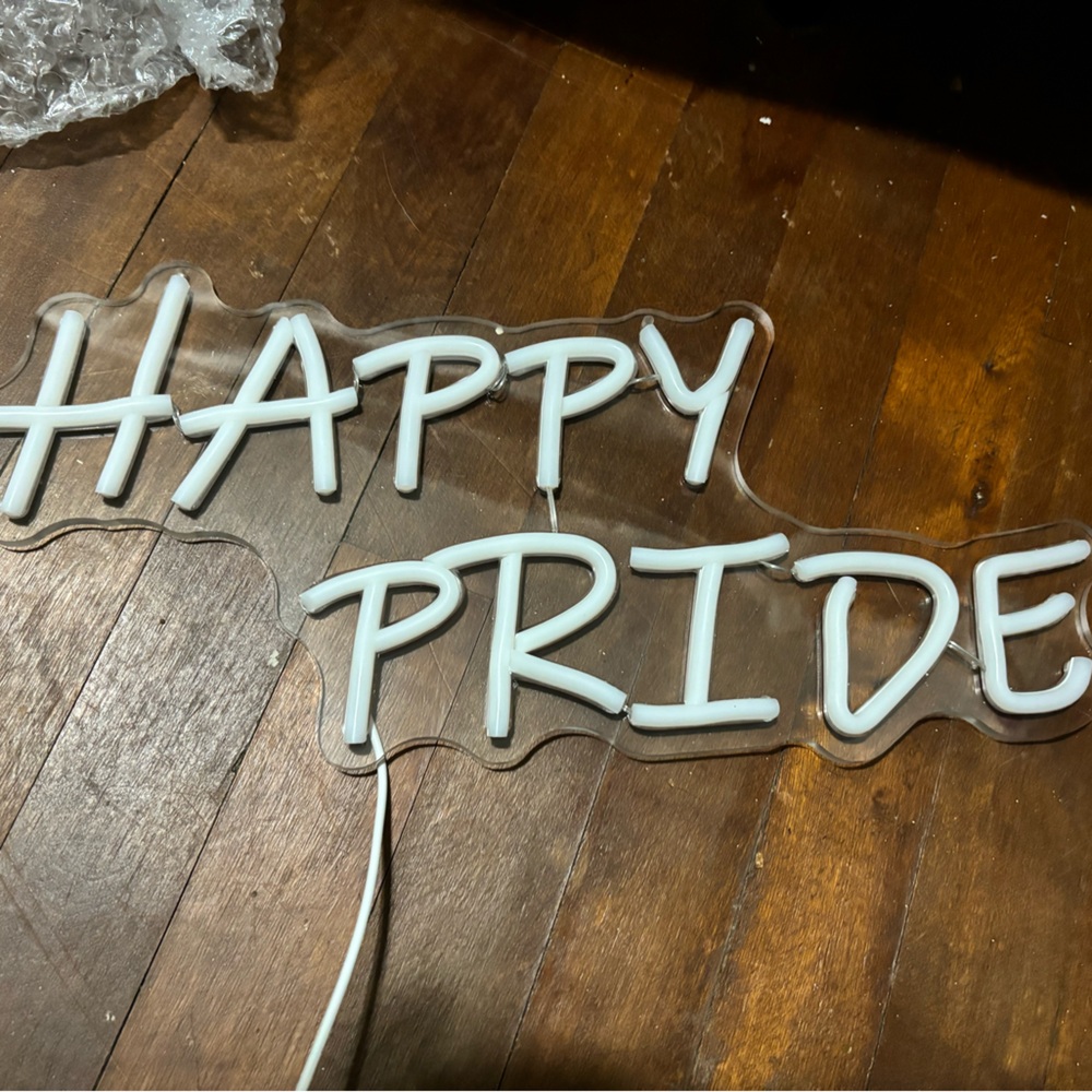 Happy Pride Neon Sign
